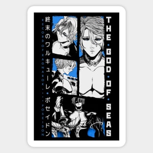 Poseidon Shuumatsu Valkyrie Record Ragnarok Manga Sticker